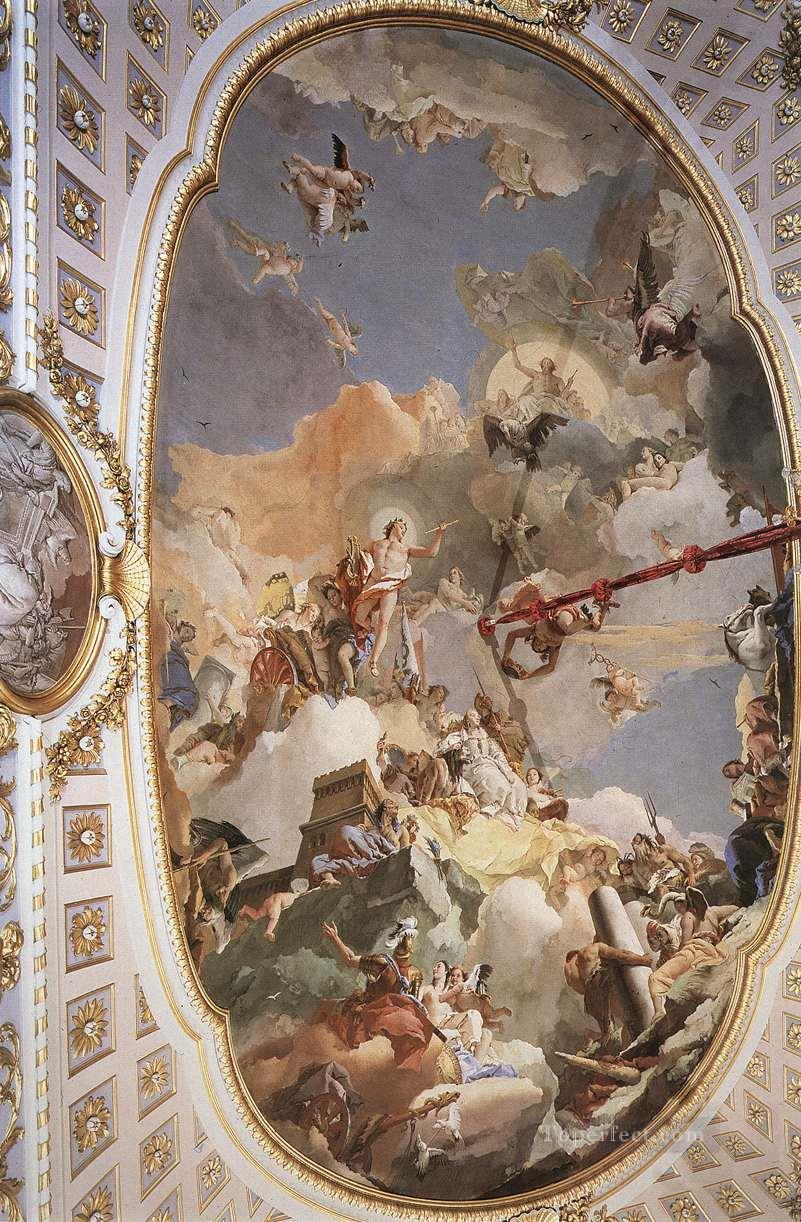 Palacio Real The Apotheosis of the Spanish Monarchy Giovanni Battista Tiepolo Oil Paintings